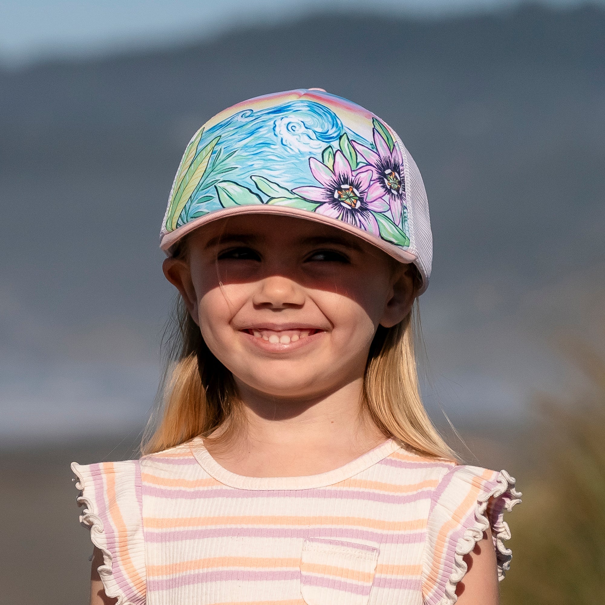 Kids' Passionflower Trucker